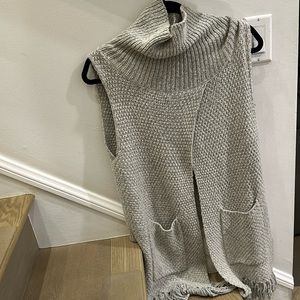 Thakoon unique turtleneck with cool unique opening in the front
